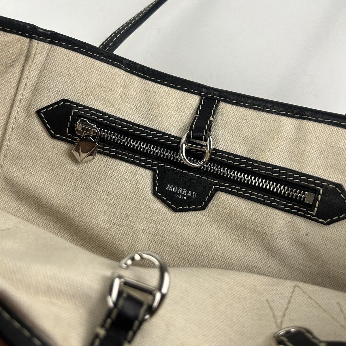 Moreau Paris Moreau Paris Saint-Tropez MM Tote Bag Size ONE SIZE - 7 Thumbnail