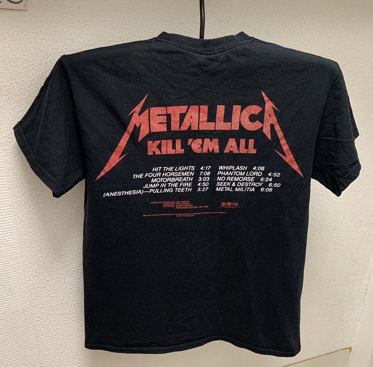 Metallica Metallica kill ‘em all vintage band rock t-shirt M sz Size US M / EU 48-50 / 2 - 2 Thumbnail