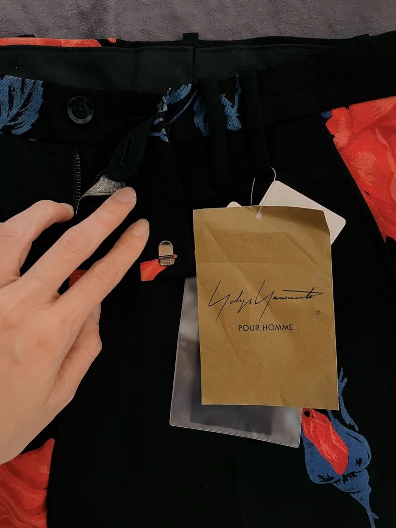 Yohji Yamamoto Yohji Yamamoto size 3 Skull Rose pants 2504-Nextarrow Size US 30 / EU 46 - 3 Thumbnail