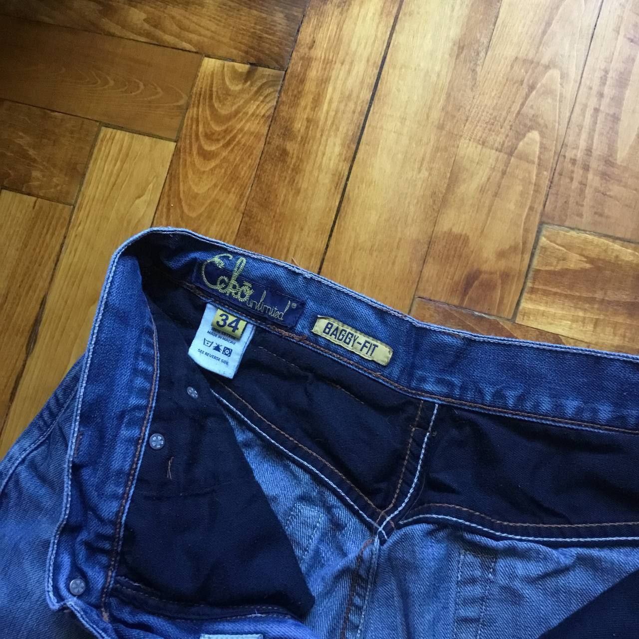 Ecko Unltd. × JNCO × Vintage Crazy Vintage Y2K Baggy Jeans Ecko JNCO Style Size US 34 / EU 50 - 20 Thumbnail