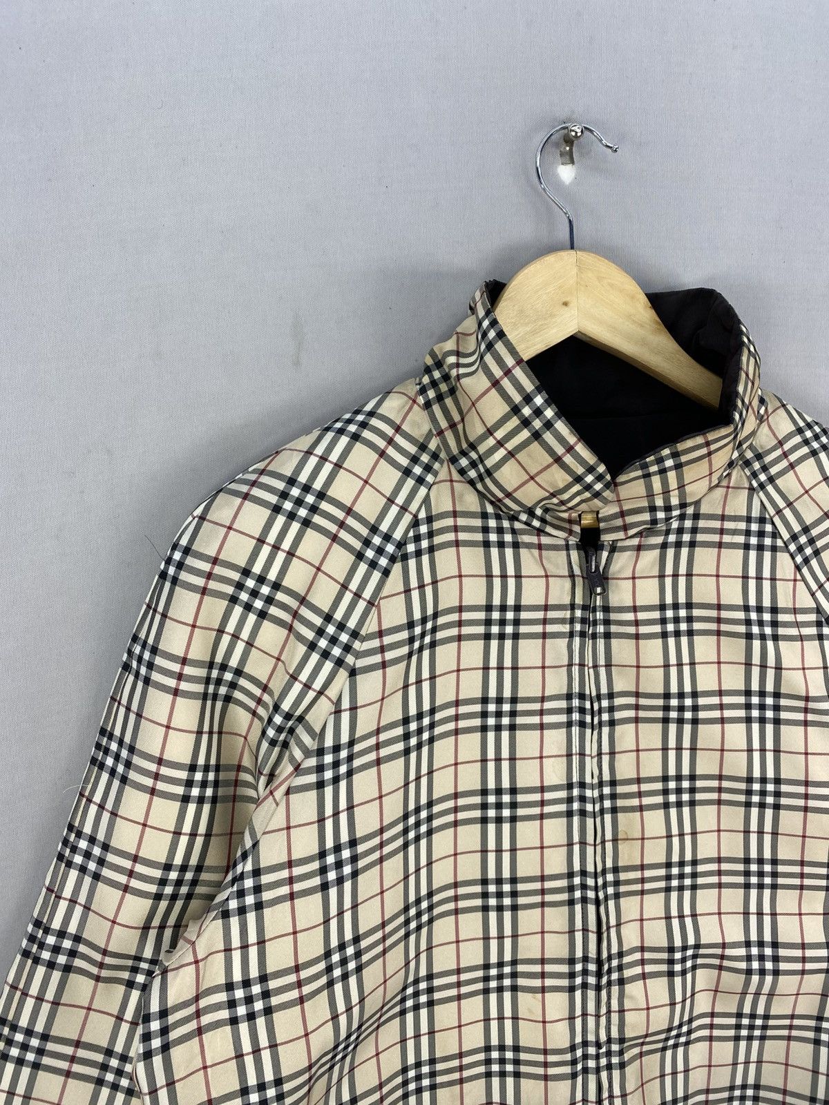 Burberry Burberry Golf Nova Check Reversible Jacket Size US M / EU 48-50 / 2 - 2 Thumbnail