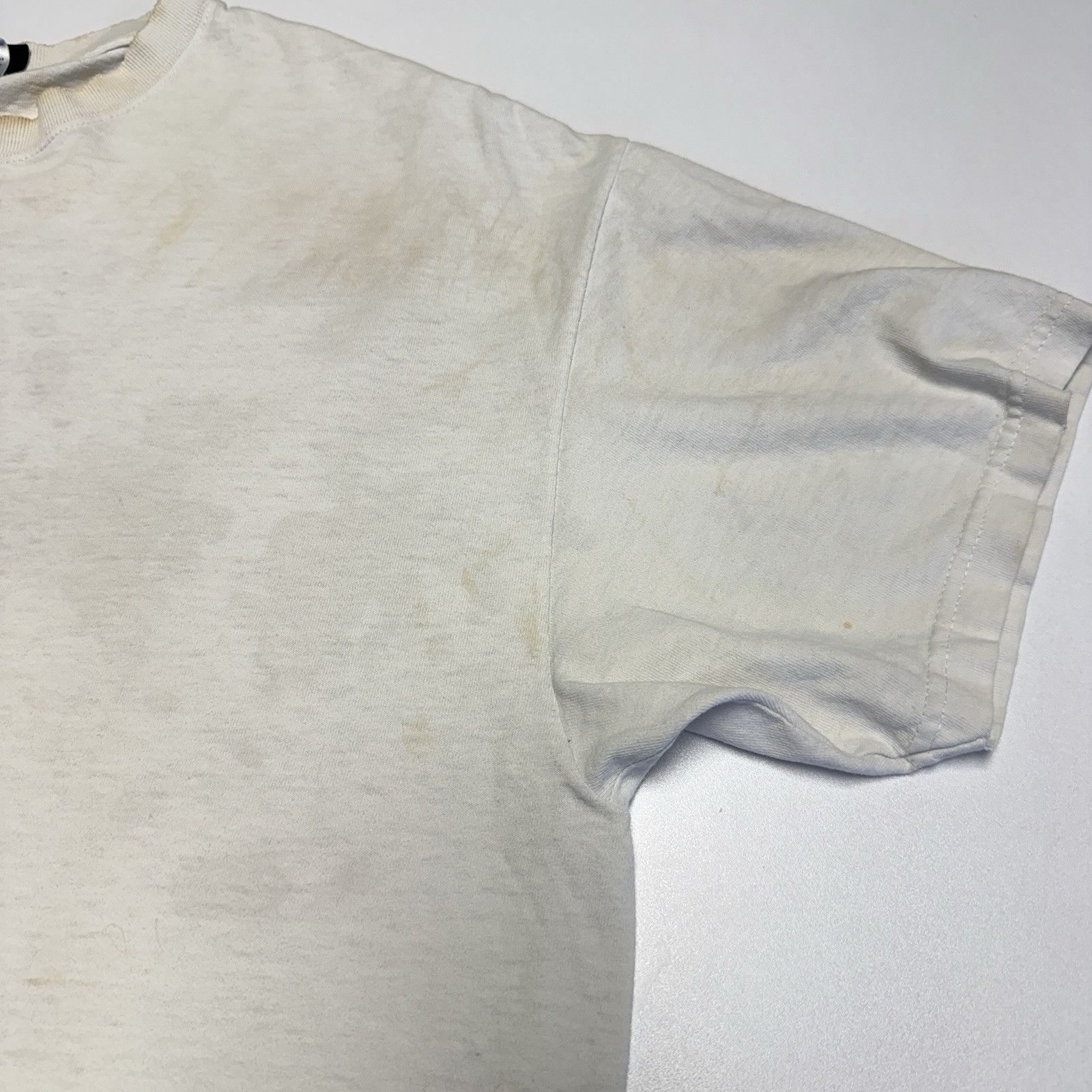 Vintage Vintage Saxon Motorcycle T Shirt Mens XL White Short Sleeve Size US XL / EU 56 / 4 - 7 Thumbnail