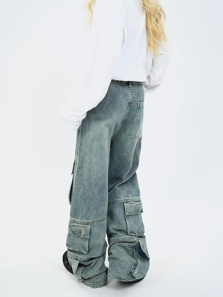 Japanese Brand × Jean Vintage Heavy Wash Workwear Jeans Size US 30 / EU 46 - 4 Thumbnail
