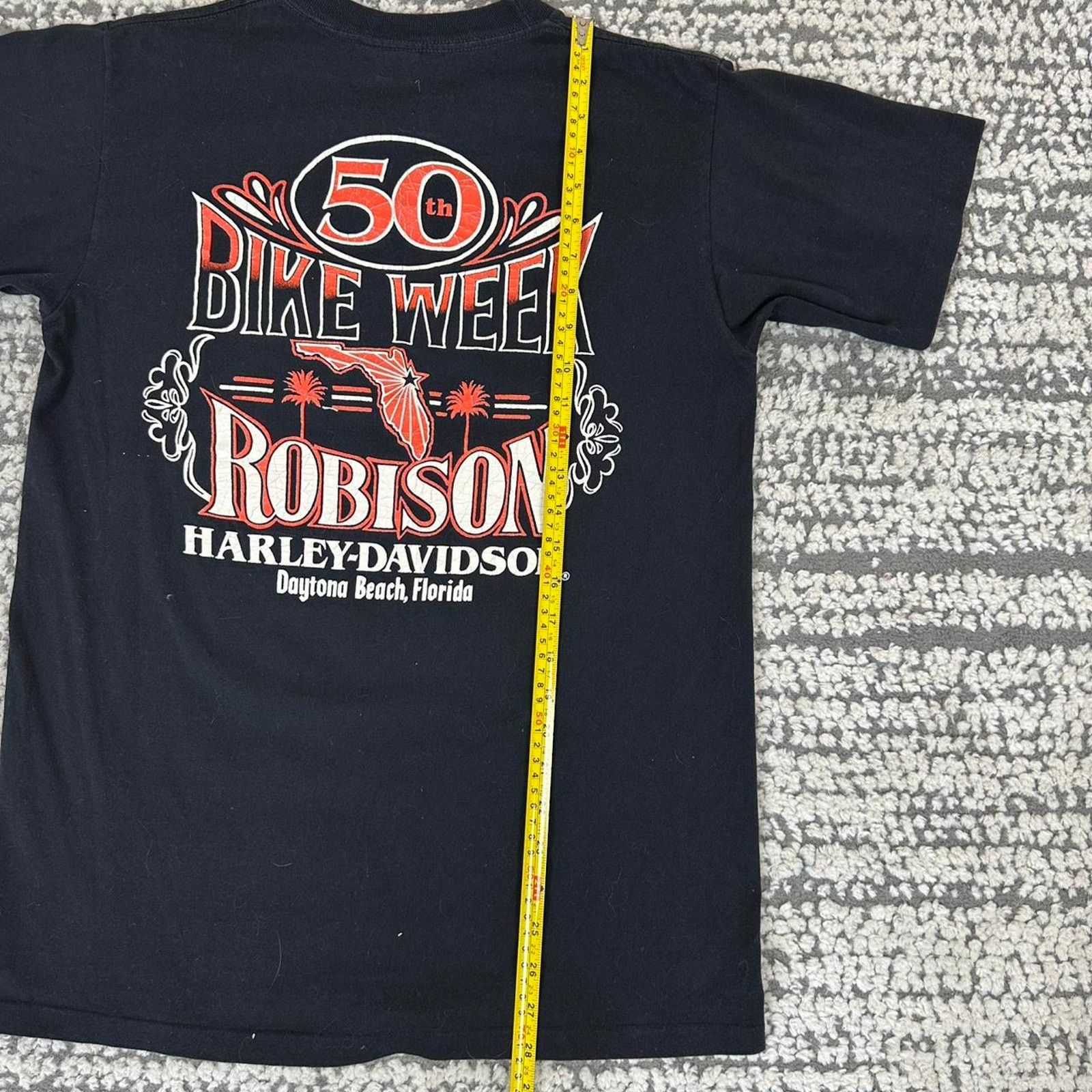 Harley Davidson × Vintage Vintage Harley Davidson Bike Week T-shirt Size US L / EU 52-54 / 3 - 8 Thumbnail