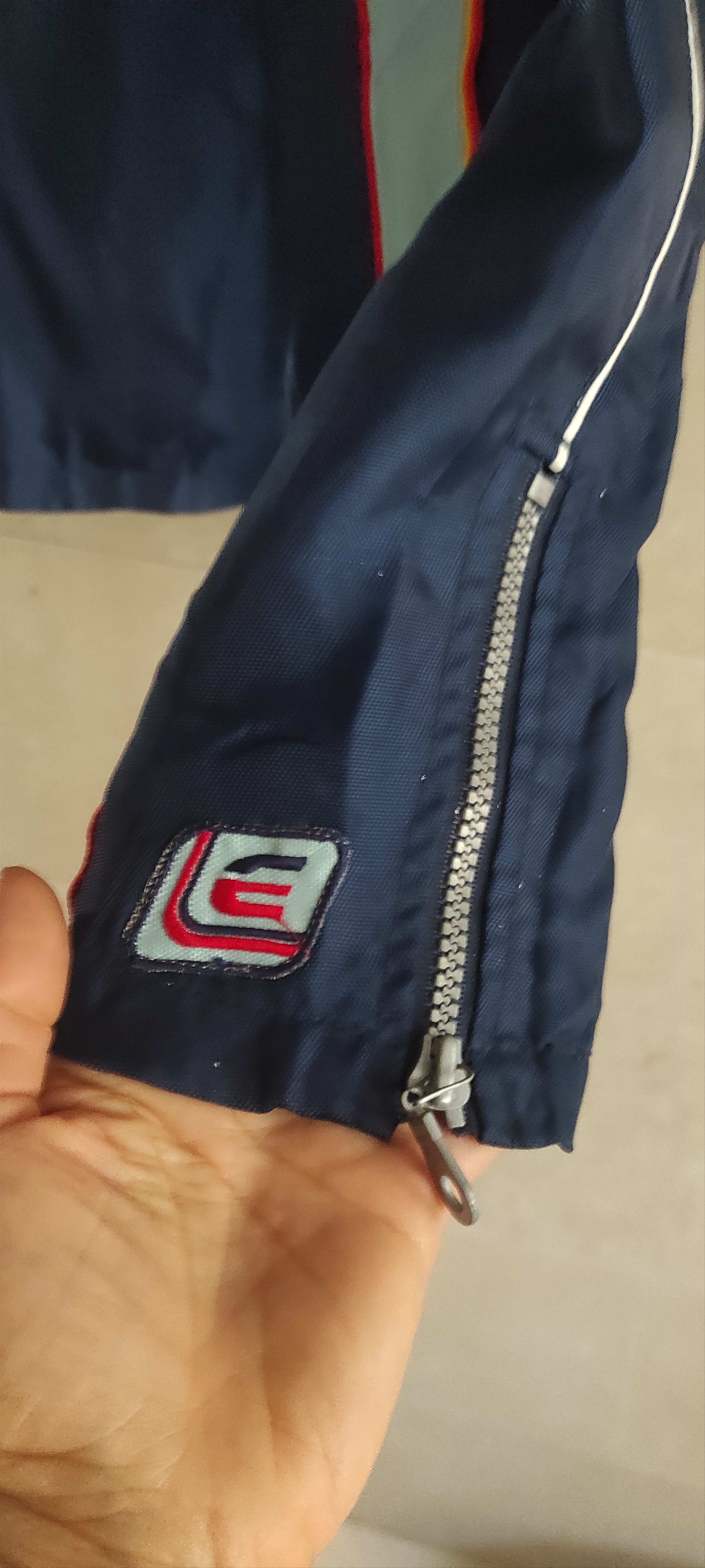Energie × Vintage Vintage Energie Motorcycle Racing Navy Biker Jacket 90s y2k Size US XL / EU 56 / 4 - 5 Thumbnail