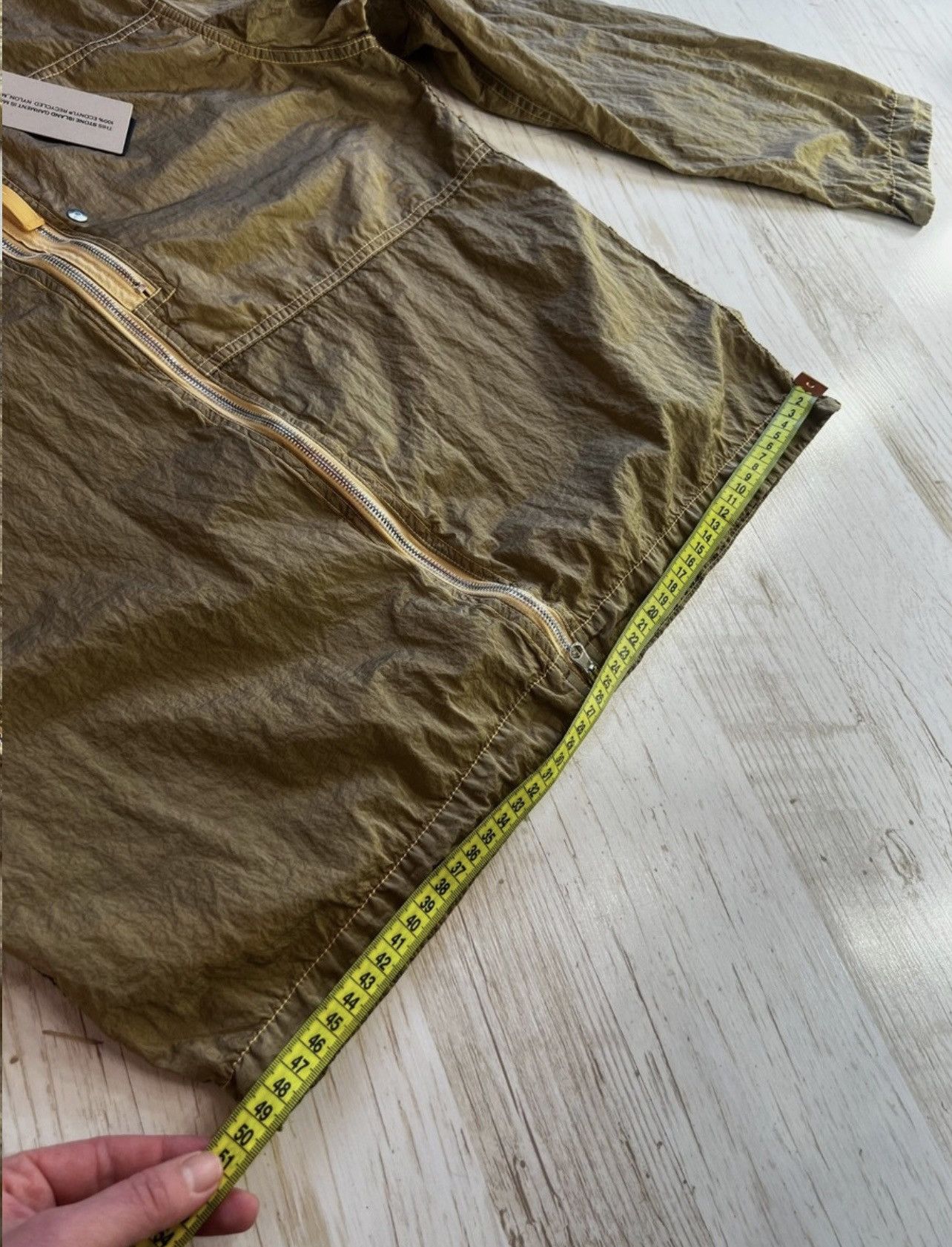 Stone Island Stone Island Nylon Metal Zip Overshirt – Mustard – Size M Size US M / EU 48-50 / 2 - 12 Thumbnail