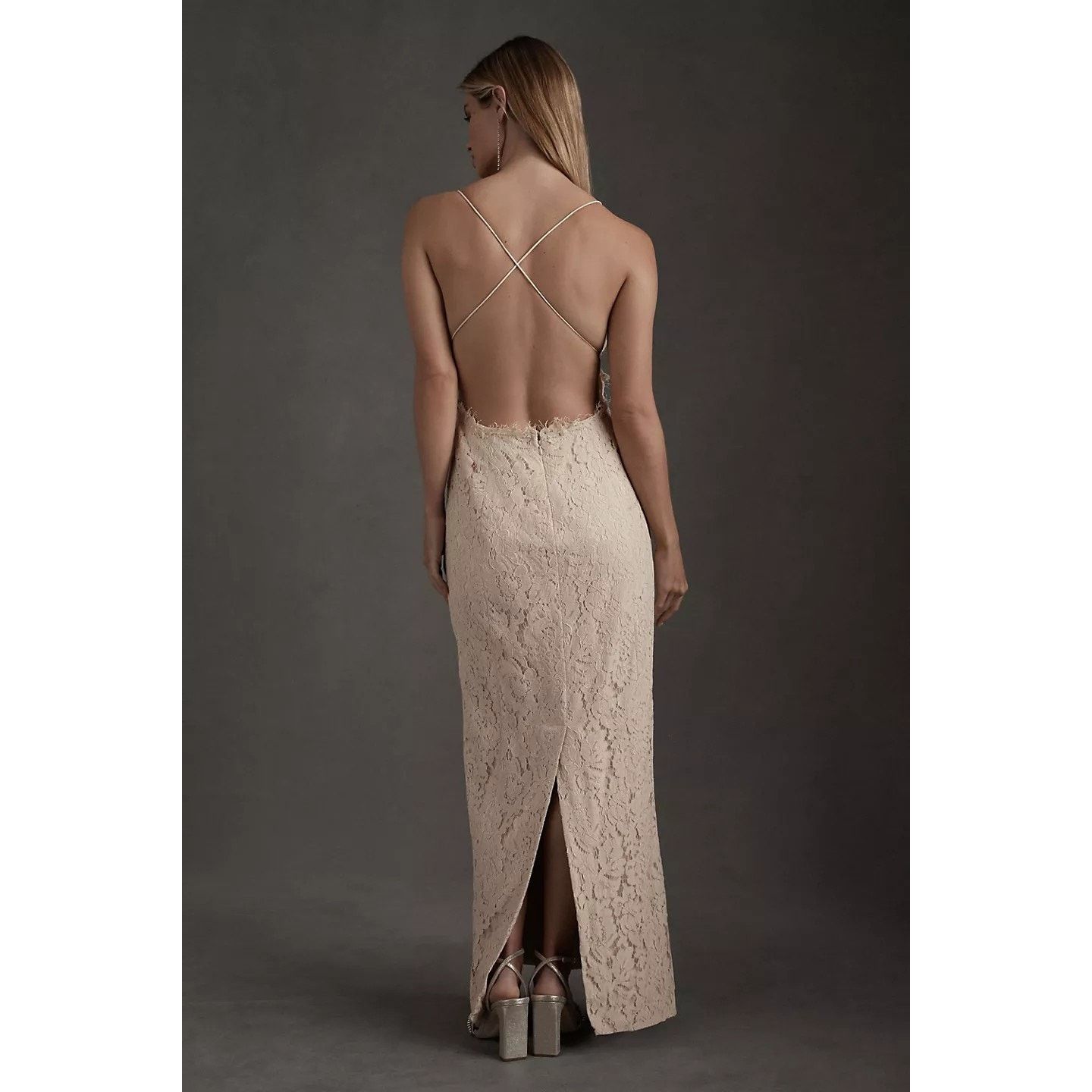 Anthropologie New Anthropologie BHLDN Fame and Partners Rain Column Dress Size M / US 6-8 / IT 42-44 - 4 Thumbnail