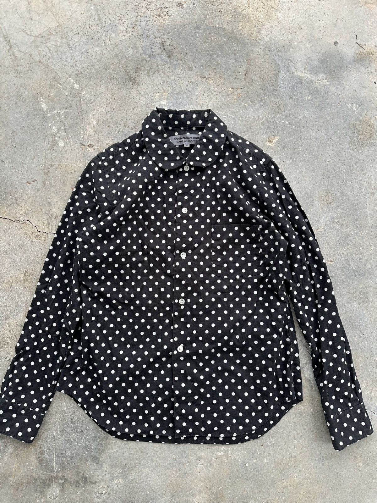 Comme des Garcons Comme des Garçons Polka Dot Button-Up Shirt Size US S / EU 44-46 / 1 - 1 Thumbnail