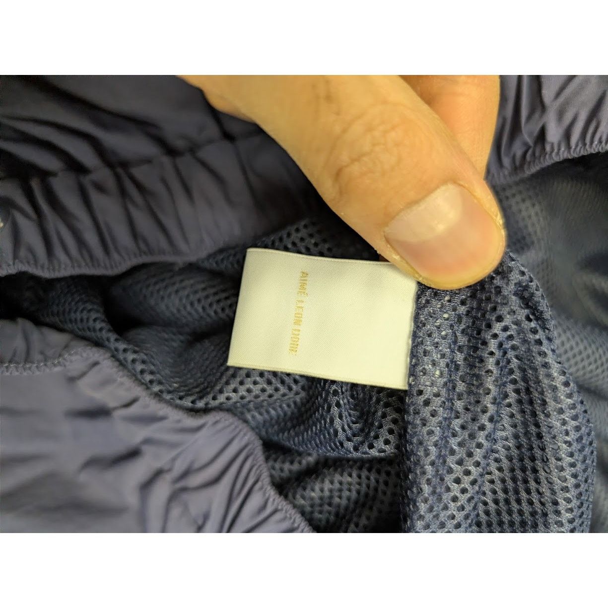 Aime Leon Dore o1rshd1 Colorblock Logo Short in Navy Size US 32 / EU 48 - 17 Thumbnail