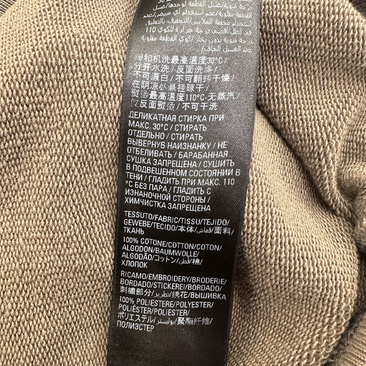 Balenciaga Balenciaga Brown Logo Letter Crew Neck Sweatshirt K26WX Size US S / EU 44-46 / 1 - 7 Thumbnail