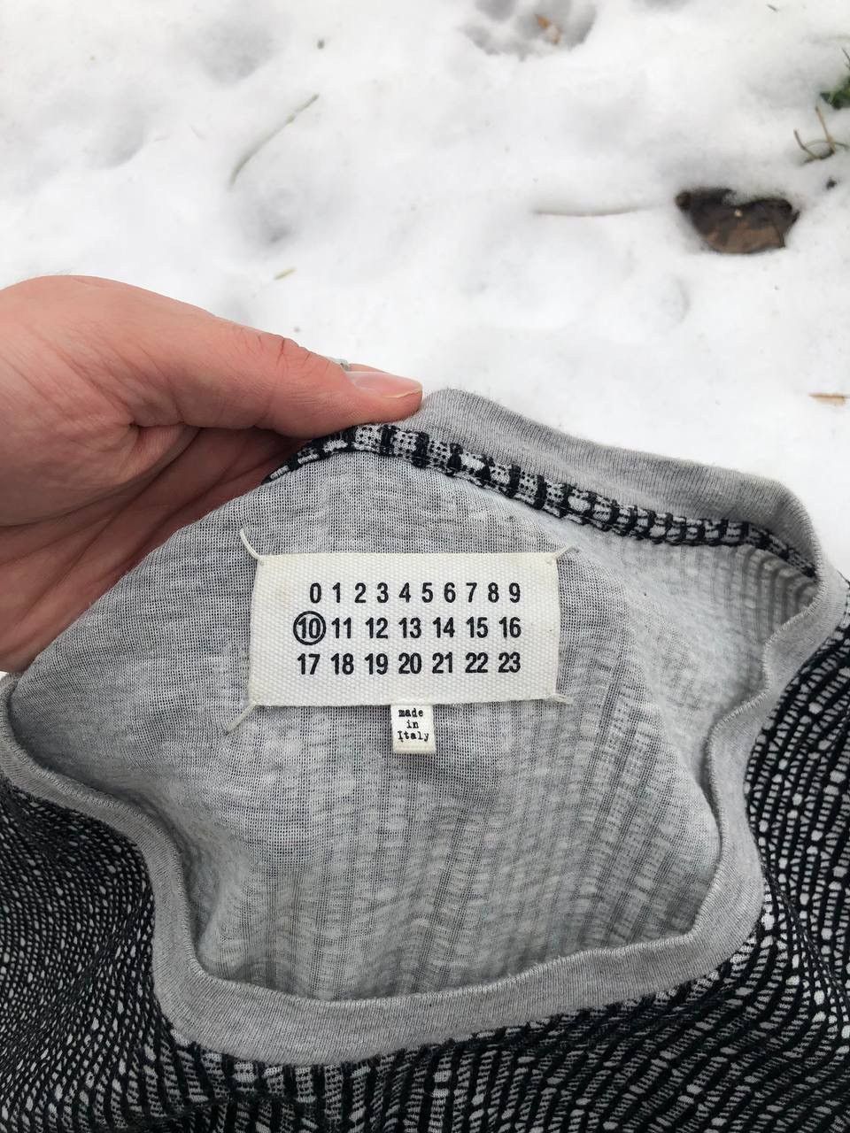 Maison Margiela Maison Martin Margiela SS13 Monogram Pattern Tee Size US M / EU 48-50 / 2 - 6 Thumbnail