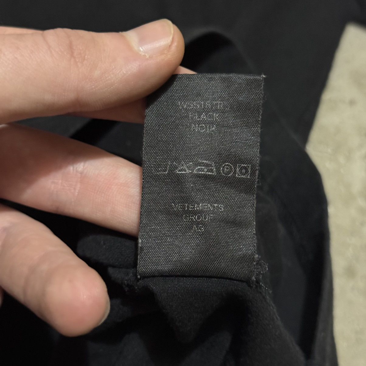Vetements S/S 2018 Vetements regionalbahn t-shirt Size US L / EU 52-54 / 3 - 8 Thumbnail