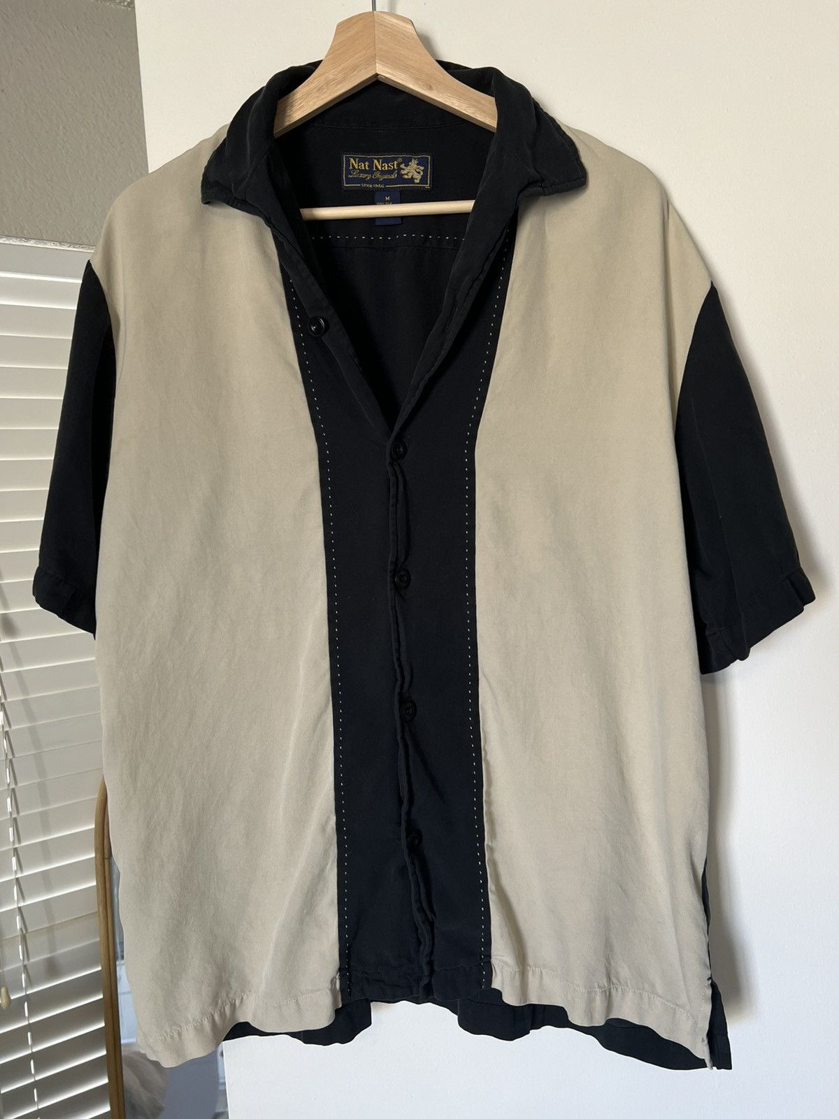 Vintage Silk Bowling Shirt Size US M / EU 48-50 / 2 - 1 Thumbnail