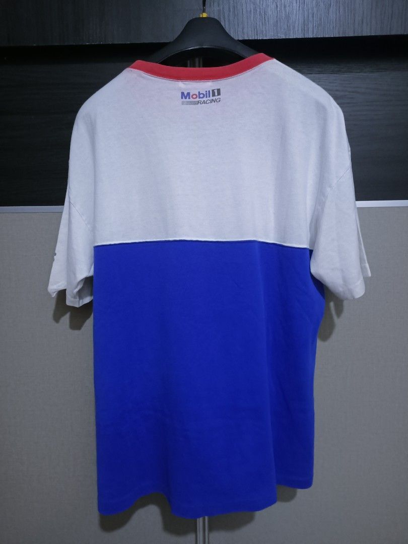 Issey Miyake Mobil 1 Racing Tee – I.S by Issey Miyake (Rare Find) Size US L / EU 52-54 / 3 - 5 Thumbnail