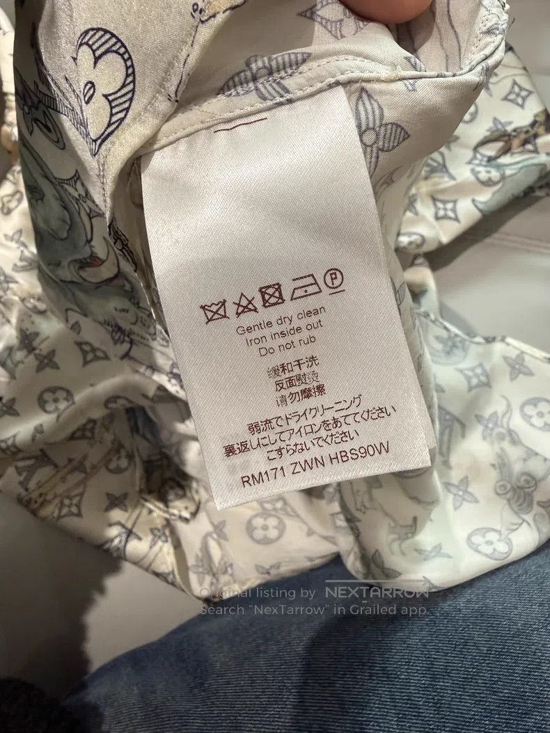 Louis Vuitton Louis Vuitton Zoo Silk Shirt Size US XXL / EU 58 / 5 - 6 Thumbnail