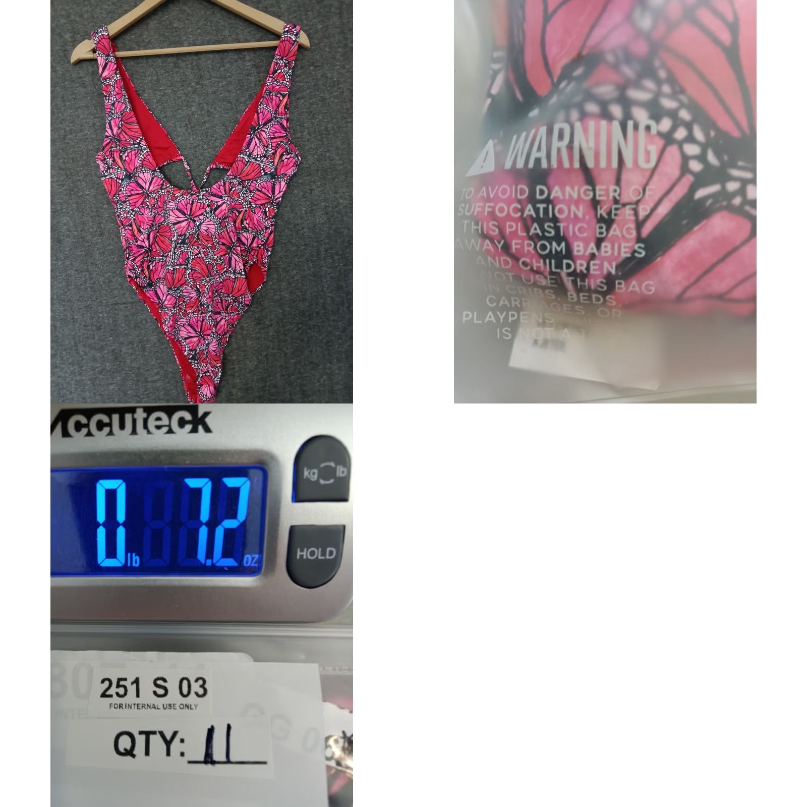 Triangl Toluca One Piece Swimsuit Papillon S Papillon Color Solid Beach Women One Piece Nylon Spandex Wide Strap Hand Wash Only Size ONE SIZE - 8 Thumbnail