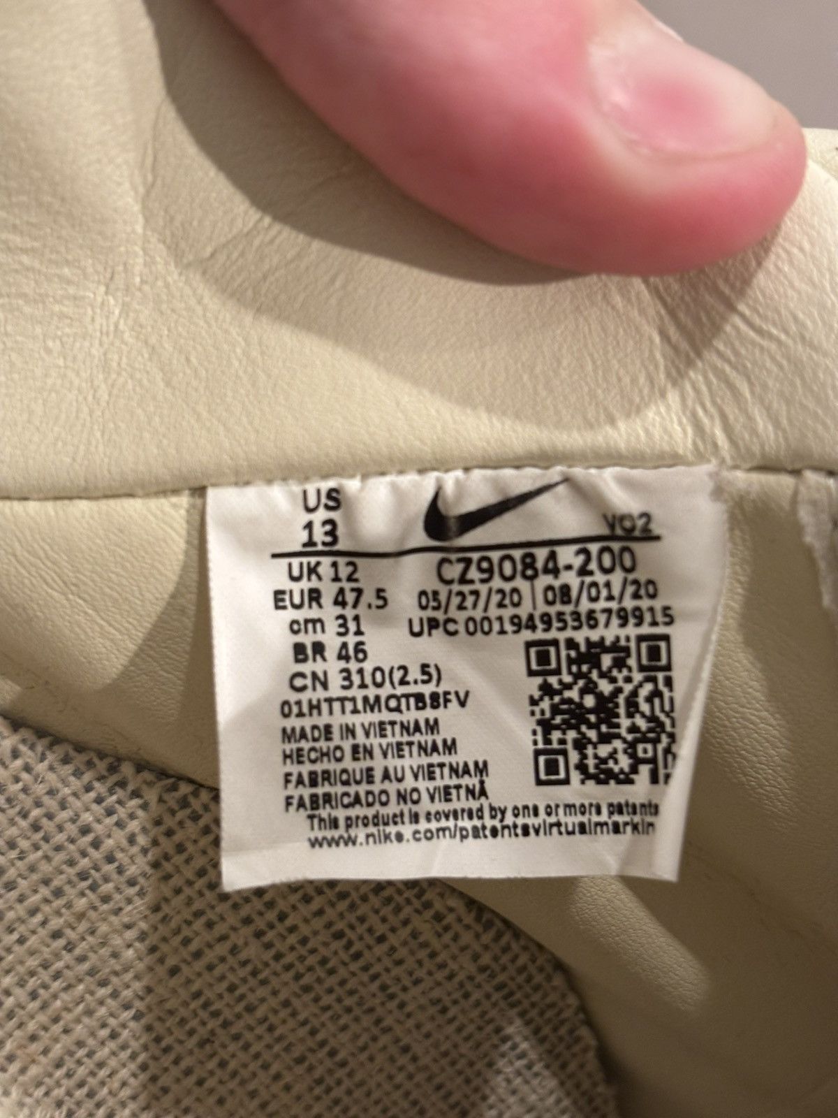 Nike × Stussy Stussy x Nike Air Force One Low “Stussy Fossil” Size US 13 / EU 46 - 6 Thumbnail