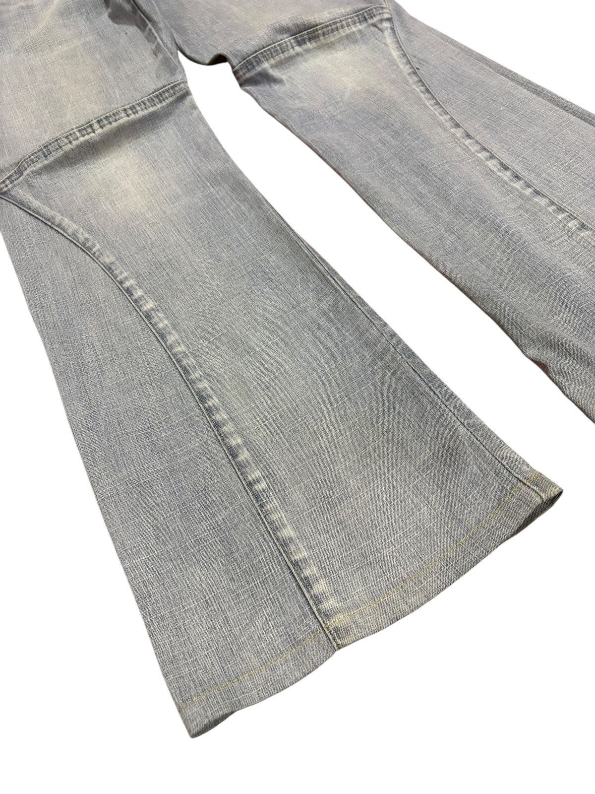 Marithe + Francois Girbaud Vtg 90s MFG Marithe Francois Girbaud Flared Bootcut Jeans Size US 32 / EU 48 - 6 Thumbnail
