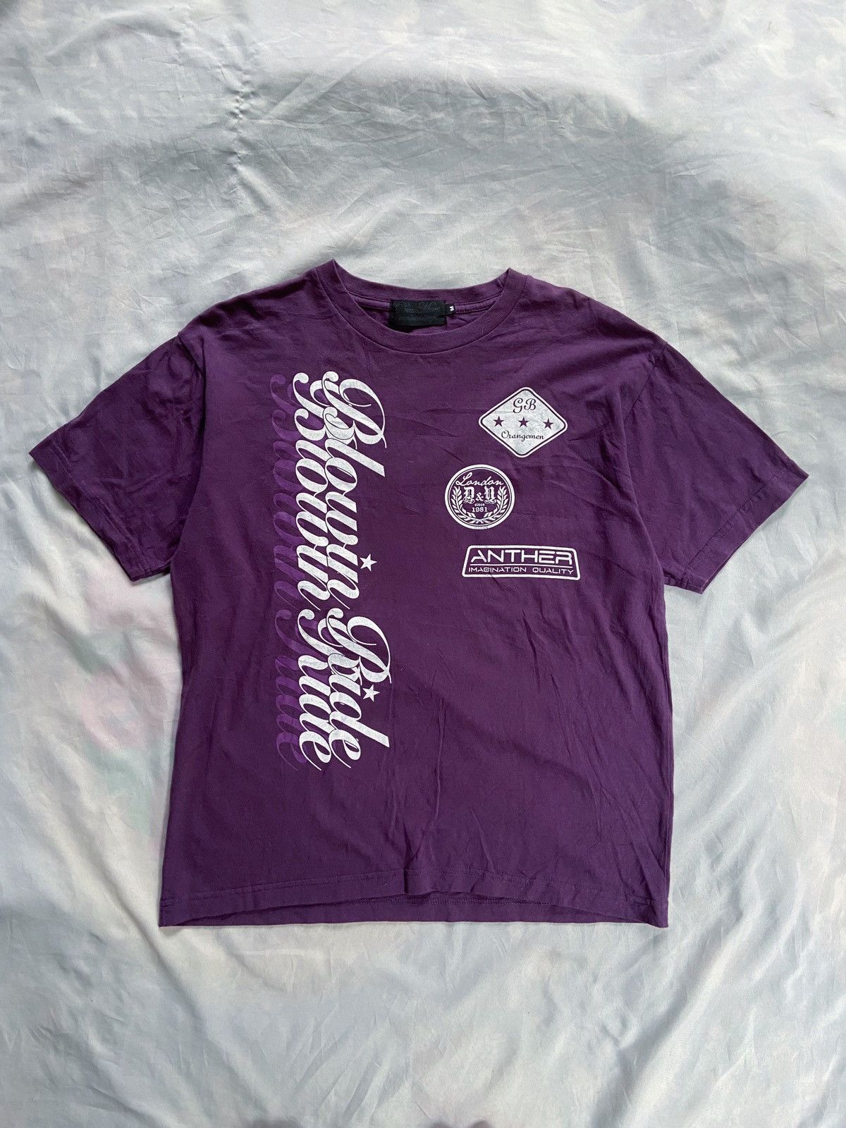 If Six Was Nine × Japanese Brand × Le Grande Bleu (L.G.B.) BEAUMERE IMMORTAL DESIGN BLOWIN RIDE TEE SHIRT Size US M / EU 48-50 / 2 - 1 Thumbnail