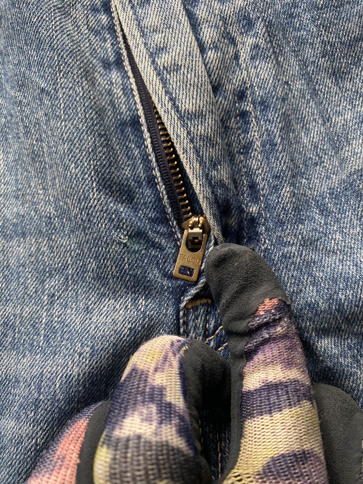 If Six Was Nine × Japanese Brand Vintage blue blue denim pants Size US 33 - 14 Thumbnail