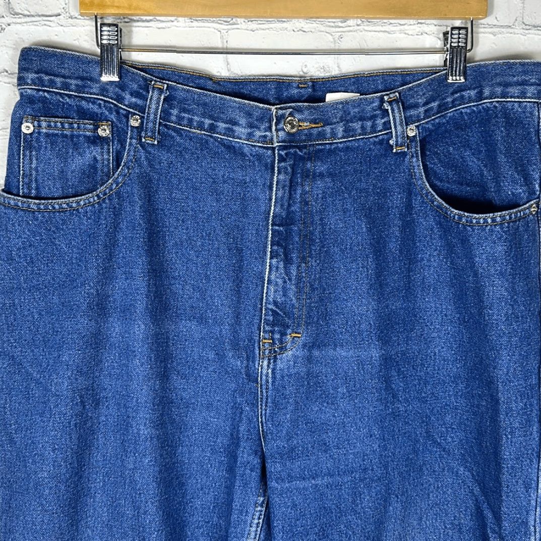 Ralph Lauren VINTAGE Polo Jeans Co. Ralph Lauren Jeans size 36 Paper Tag Back Flag Patch Size US M / EU 48-50 / 2 - 2 Thumbnail