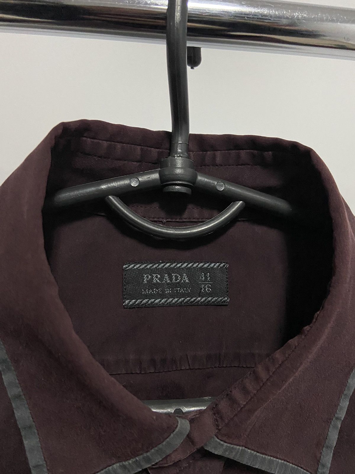 Prada × Vintage Prada Vintage Buttons White Classic luxury shirts Size US L / EU 52-54 / 3 - 3 Thumbnail