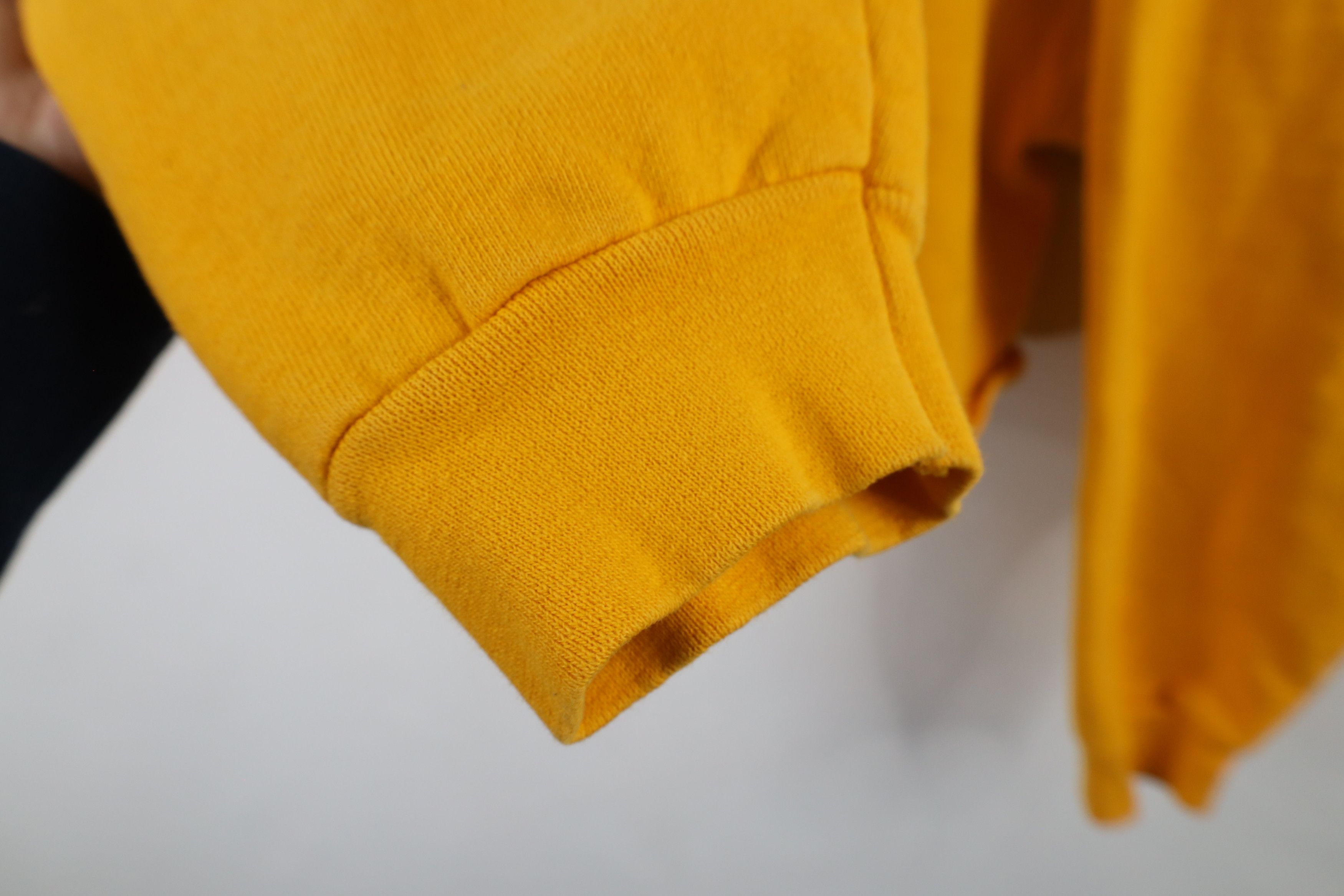 Vintage Vintage 90s Off Cropped University of Michigan Sweatshirt Size XL / US 12-14 / IT 48-50 - 8 Thumbnail