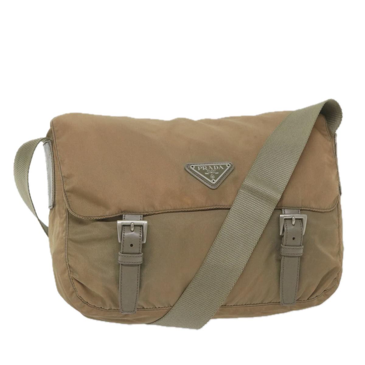 image of Prada Shoulder Bag in Brown, Women's