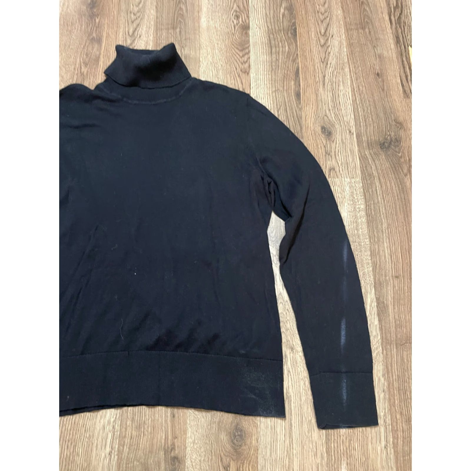 Chaps Chaps Sweater Black Pullover Turtleneck Classics Women's Large L Shirt? Wait. Size L / US 10 / IT 46 - 3 Thumbnail