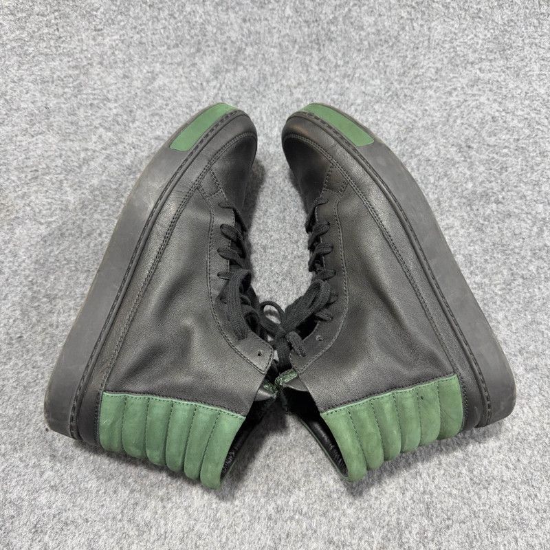 Gucci Gucci Stylish High-Top Sneakers in Green and Black -2508 Size US 8.5 / EU 41-42 - 8 Thumbnail