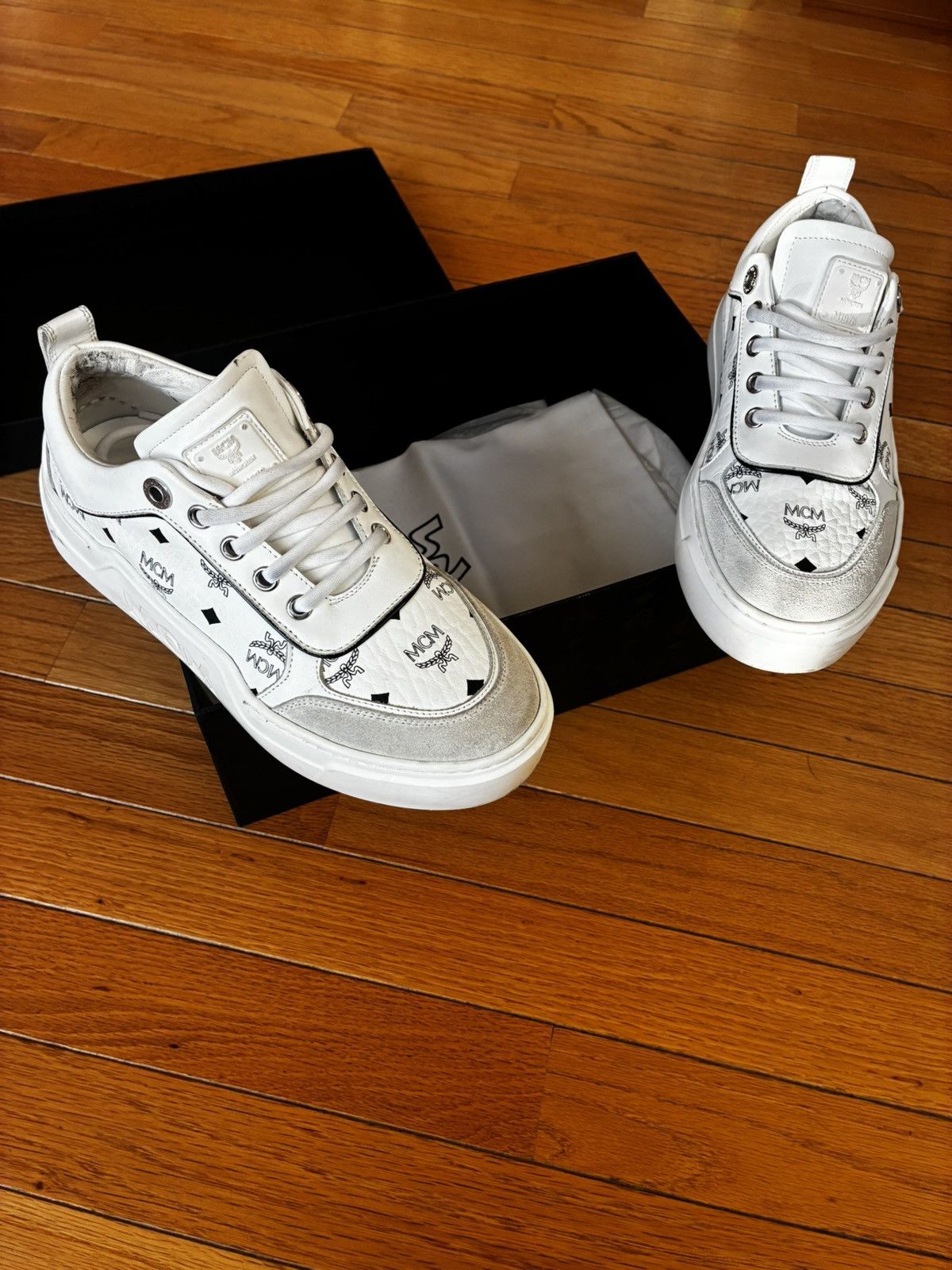 MCM MCM SKYWARD PLATFORM H.S White Size US 5.5 / IT 35.5 - 2 Thumbnail