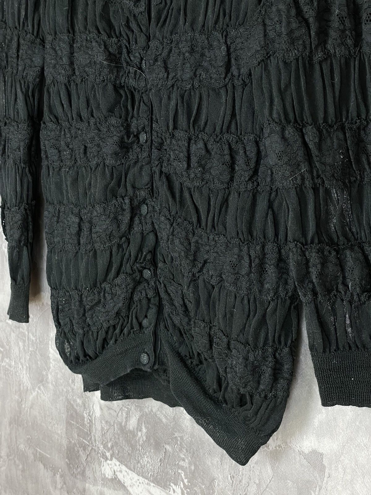 Christian Dior Monsieur Avant Garde Archival Christian Dior Luxury Mesh Long Sleeve Size M / US 6-8 / IT 42-44 - 8 Thumbnail