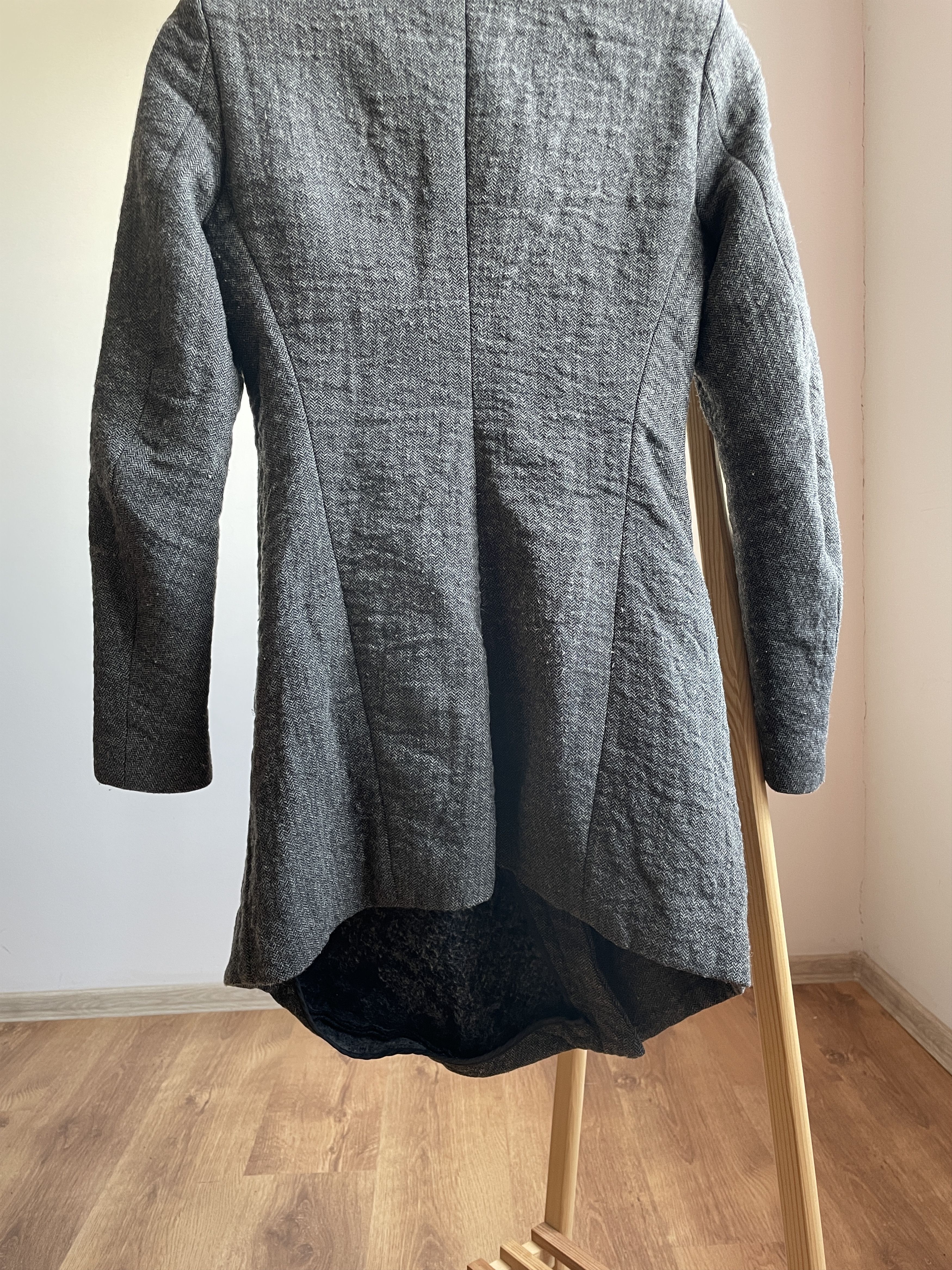 Masnada Masnada Asymmetric Zip Womens Coat Size IT 40/ UK 8/ US 4 Size S / US 4 / IT 40 - 12 Thumbnail