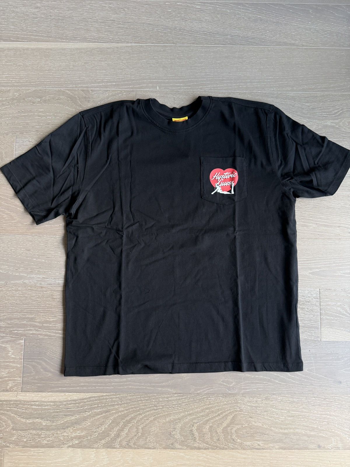Hysteric Glamour MEDIUM HYSTERIC GLAMOUR x GUESS JEANS PRINTED HEART TEE Size US M / EU 48-50 / 2 - 2 Thumbnail