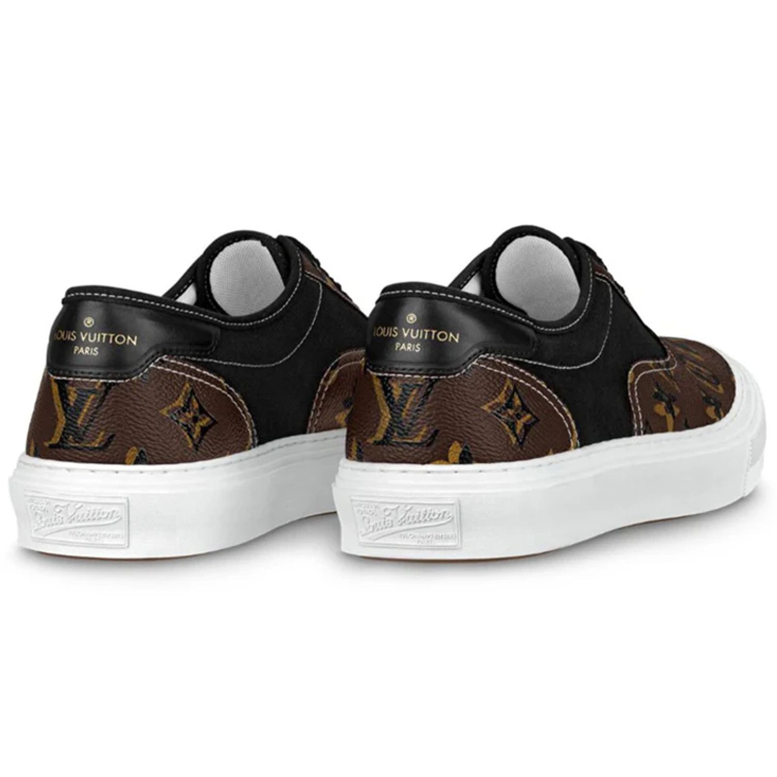 Louis Vuitton Louis Vuitton Trocadero Richelieu Black Monogram Logo Low Size US 9 / EU 42 - 15 Thumbnail