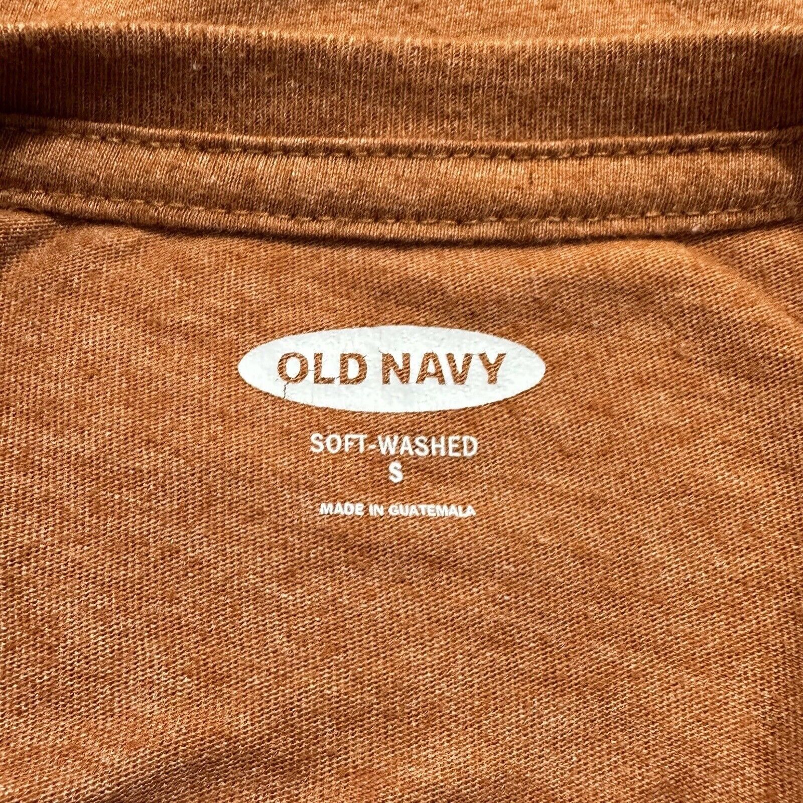 Old Navy Old Navy Small Rust Orange Soft Washed T Shirt 94 Tiger Logo Size US S / EU 44-46 / 1 - 4 Thumbnail