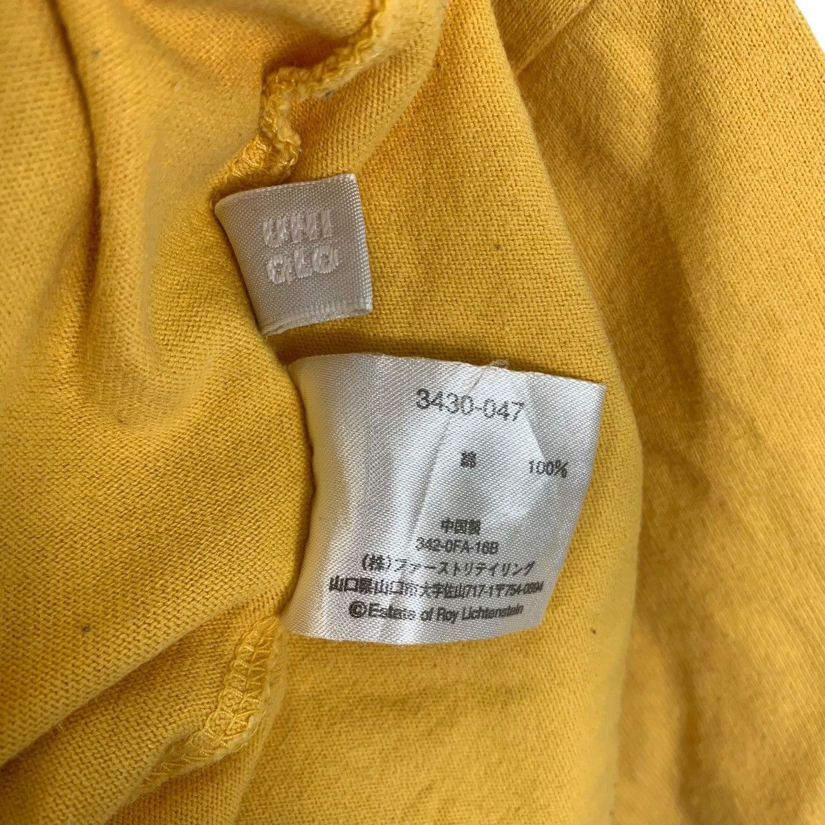 Vintage Y2K ROY LICHTENSTEIN Hotdog By Uniqlo Pop Art Tshirt Size US XL / EU 56 / 4 - 7 Thumbnail