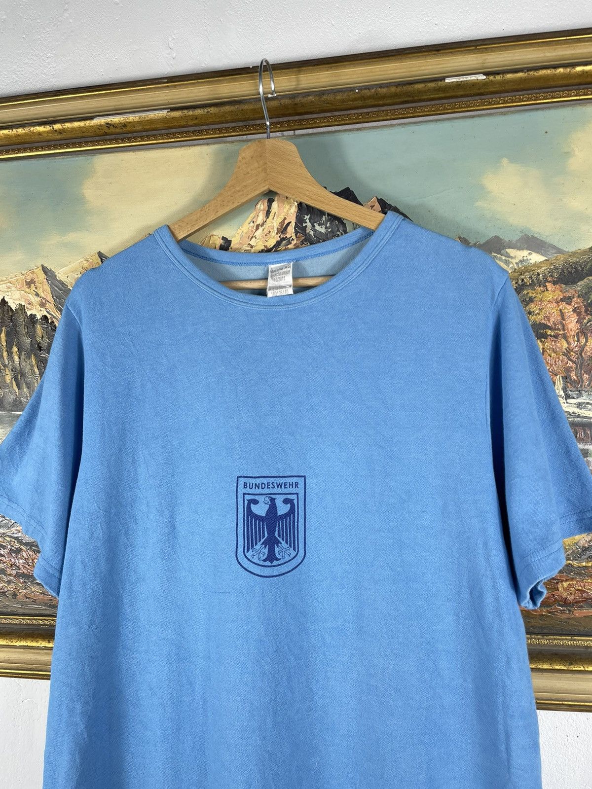 Kanye West × Vintage VINTAGE BUNDESWHER LIKE VULTURES TEE ARMY MILITARY KANYE Size US XL / EU 56 / 4 - 4 Thumbnail