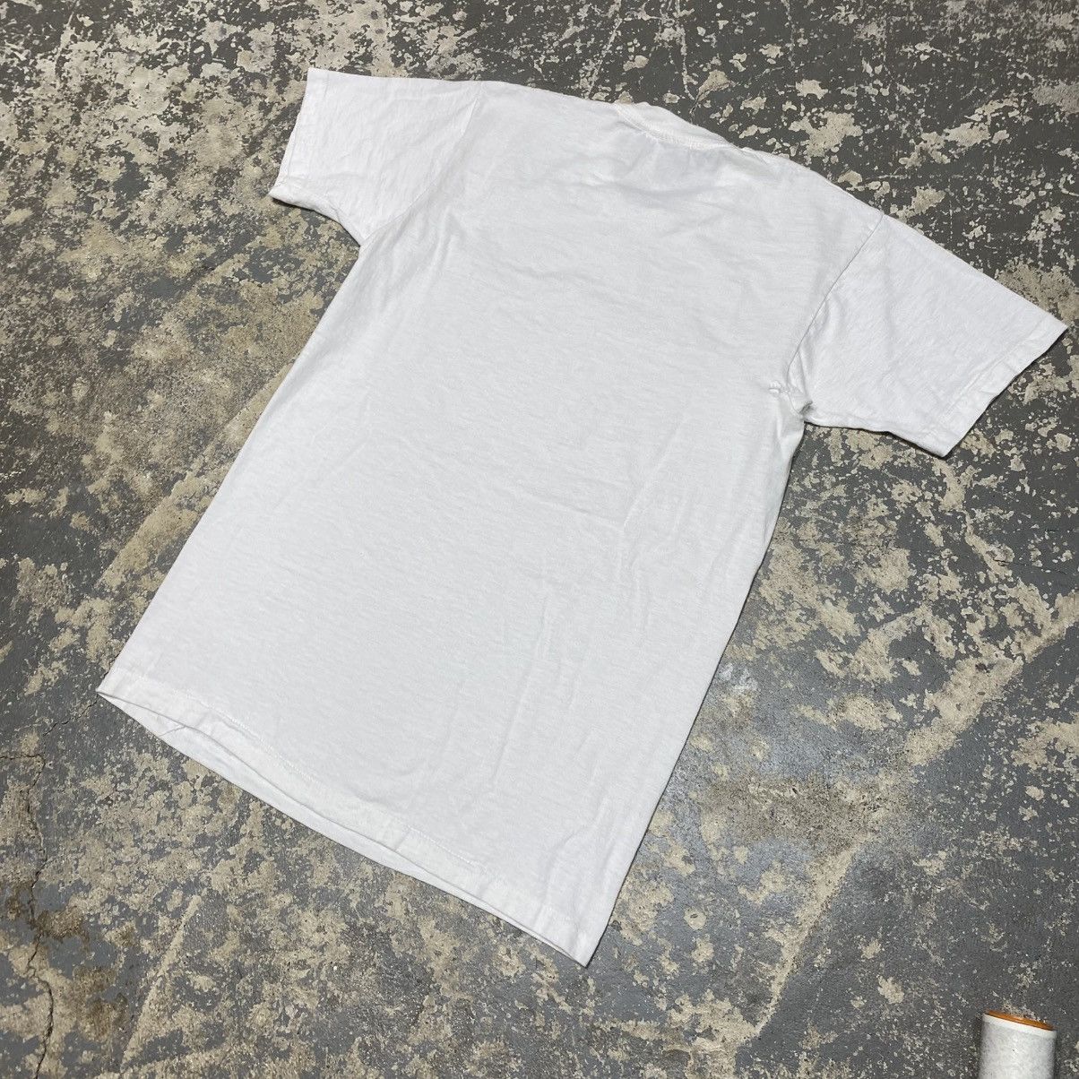 Unsound Rags × Vintage Vintage White Blank 90s Single Stitch Tshirt Size US M / EU 48-50 / 2 - 8 Thumbnail