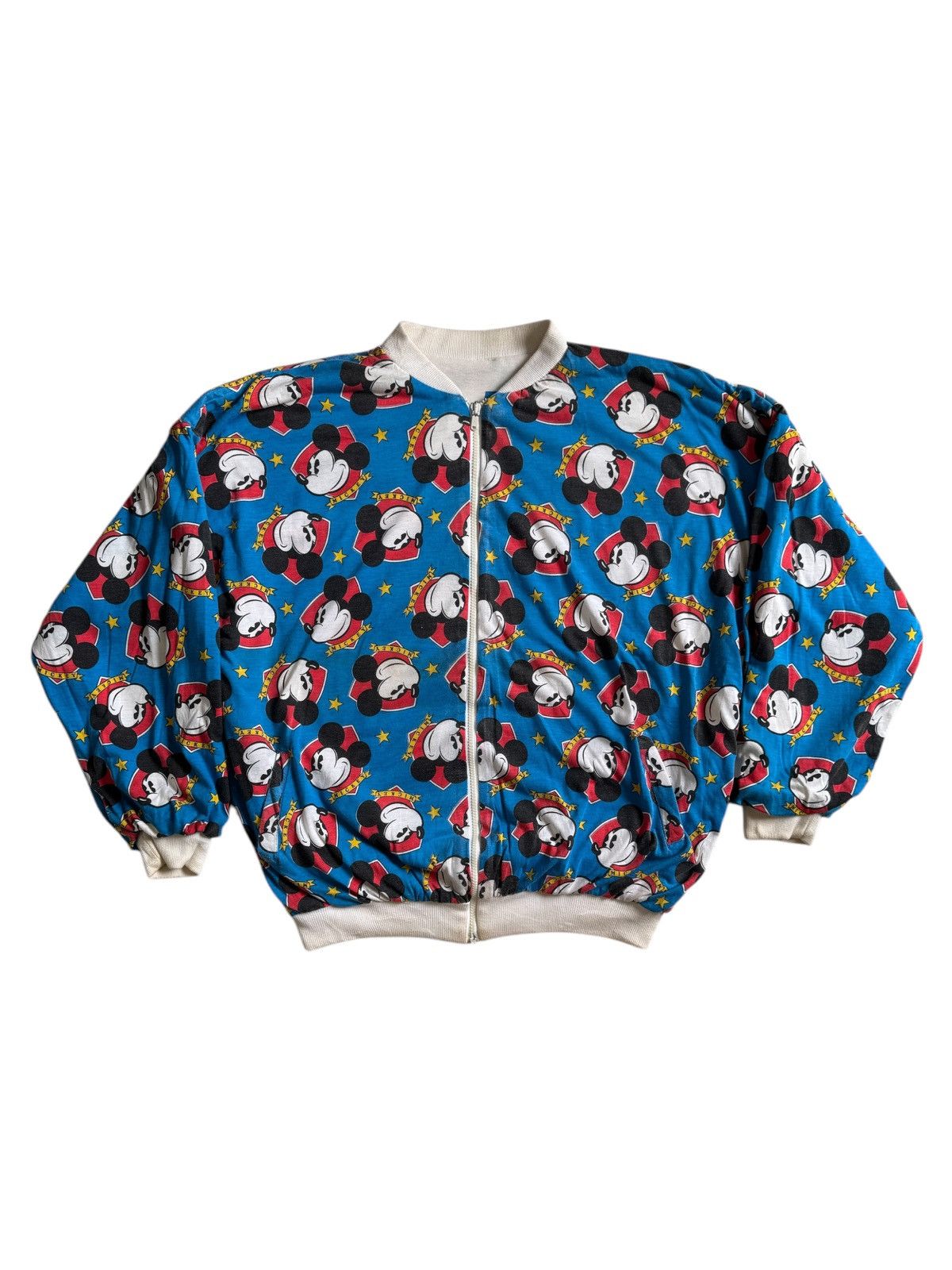 Cartoon Network VERY RARE VINTAGE JACKET MICKEY MOUSE 1928 ALL OVER PRINT Size US XL / EU 56 / 4 - 3 Thumbnail