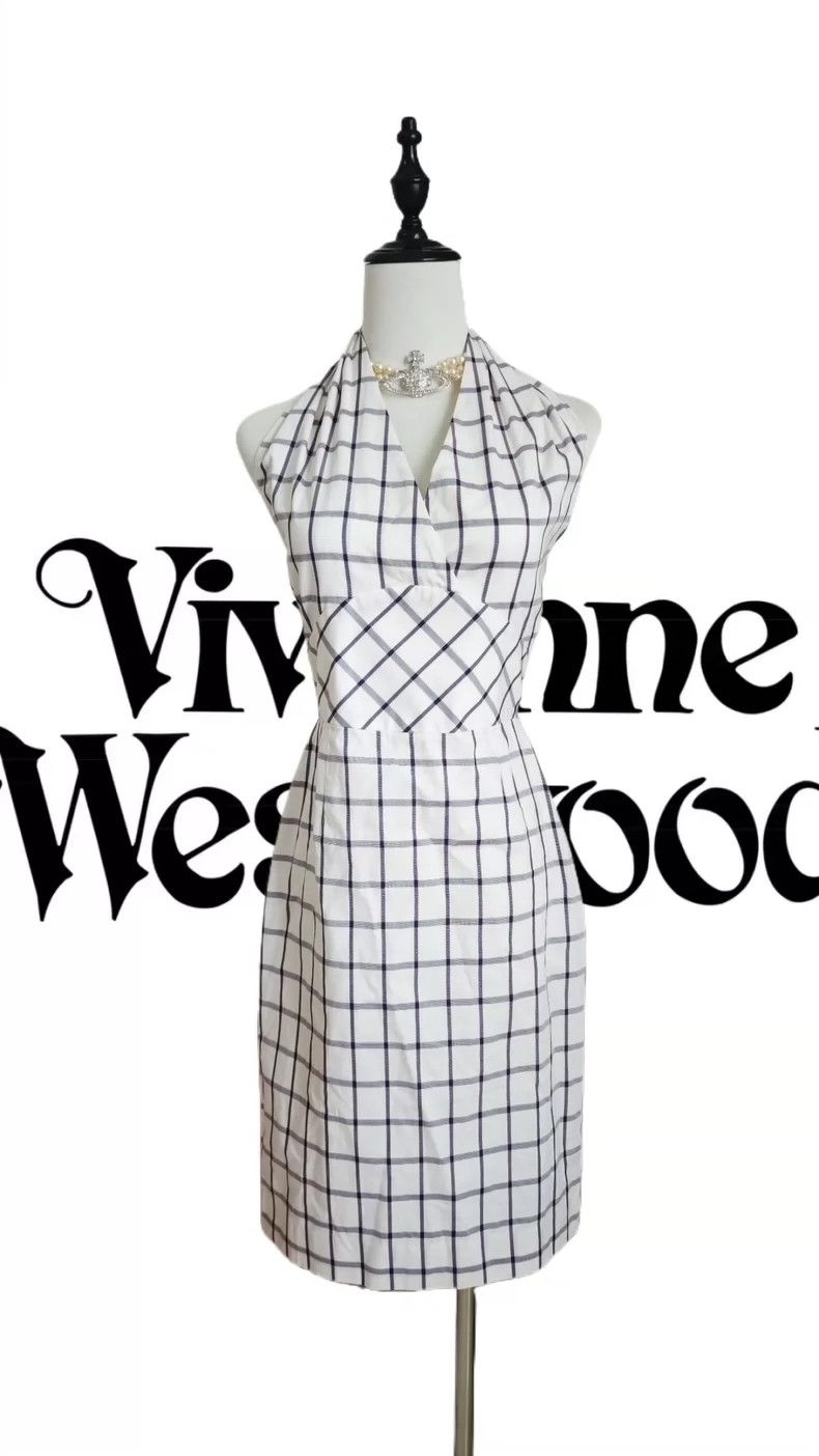 Vivienne Westwood Vivienne Westwood A plaid dress with a collar Size S / US 4 / IT 40 - 1 Thumbnail