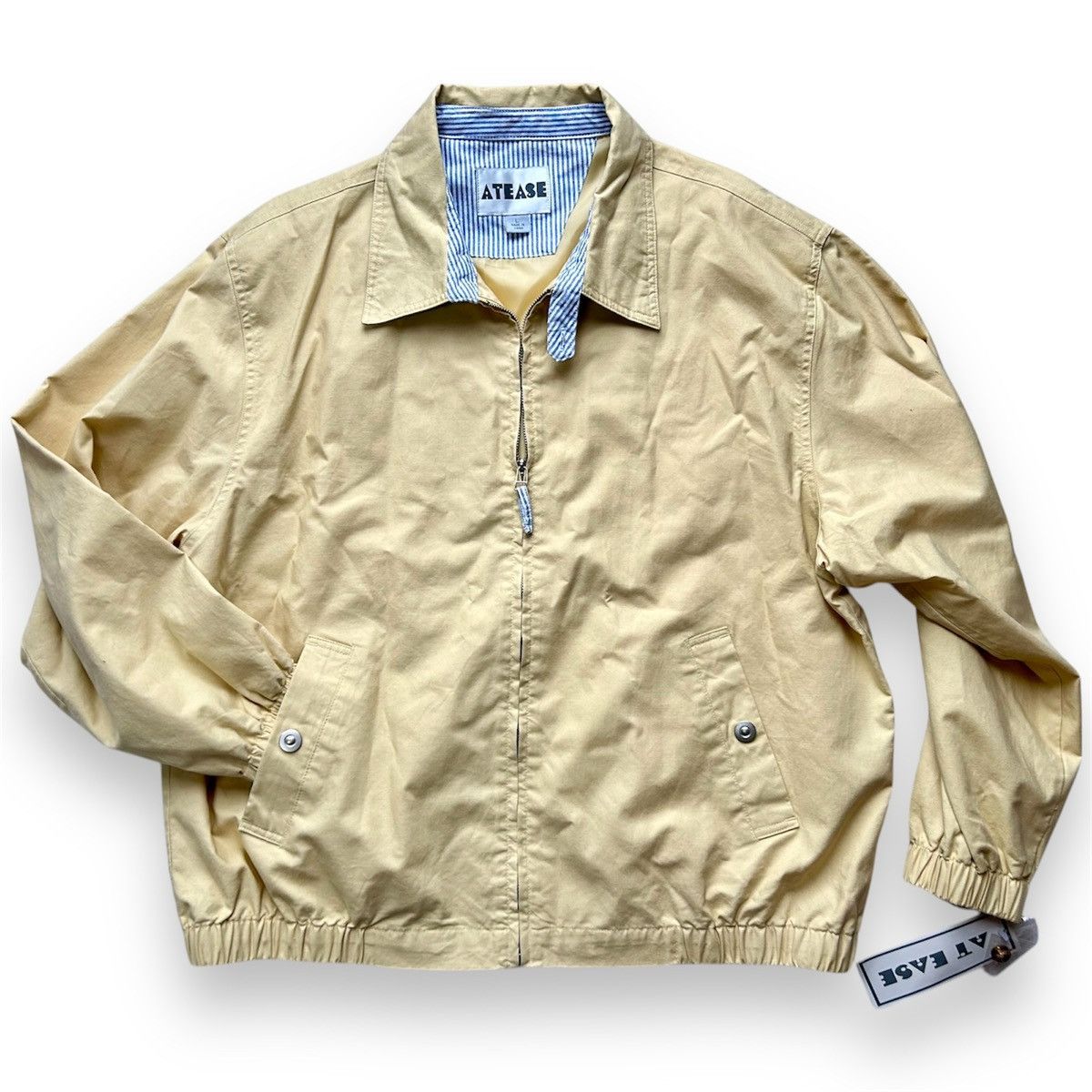 Vintage NWT 1970s Bomber Jacket Fully Lined size L Eclectic Grandpa Size US L / EU 52-54 / 3 - 1 Thumbnail