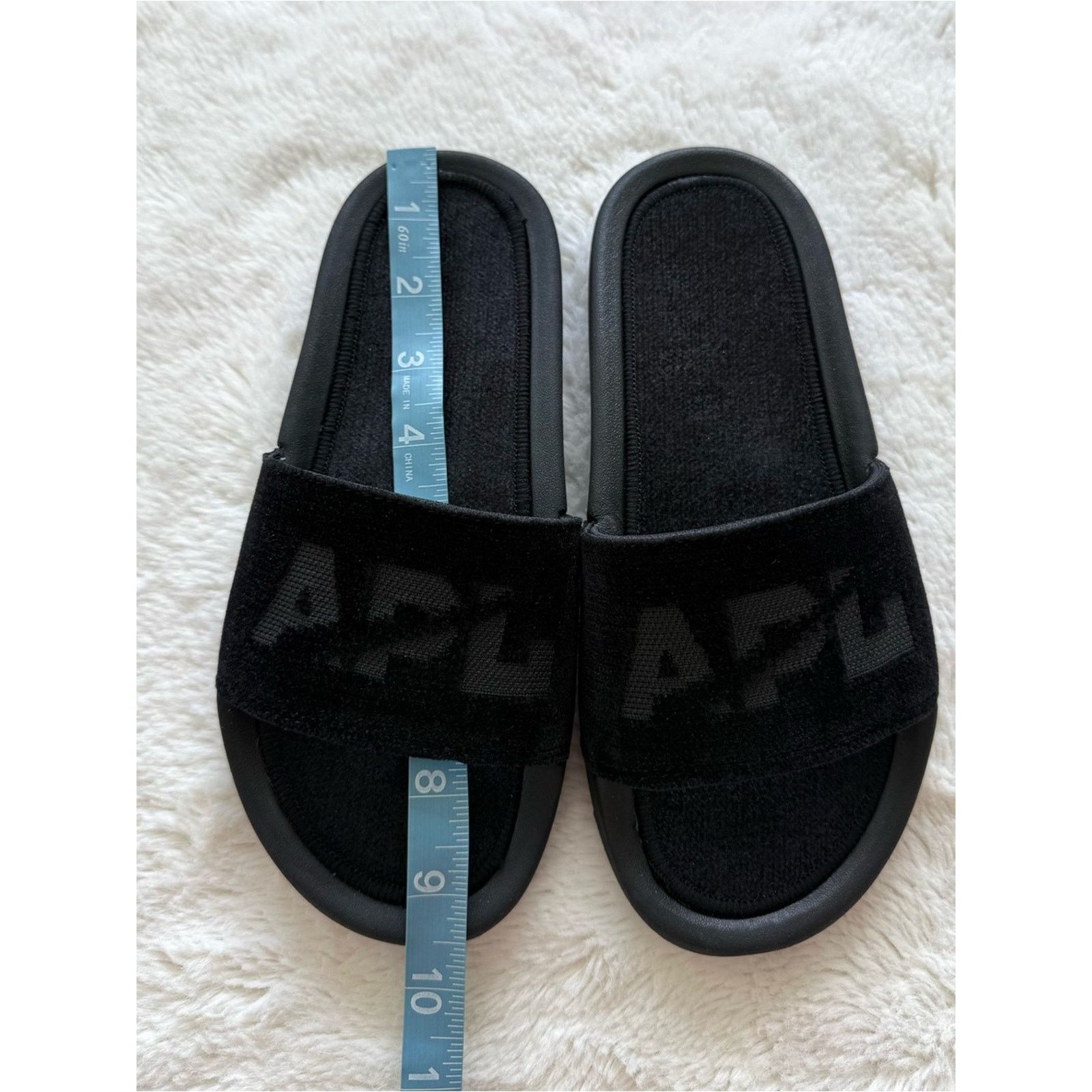 APL NEW!!! APL women black velvet slides size 6 US Retail 120$ Size US 6 / IT 36 - 5 Thumbnail