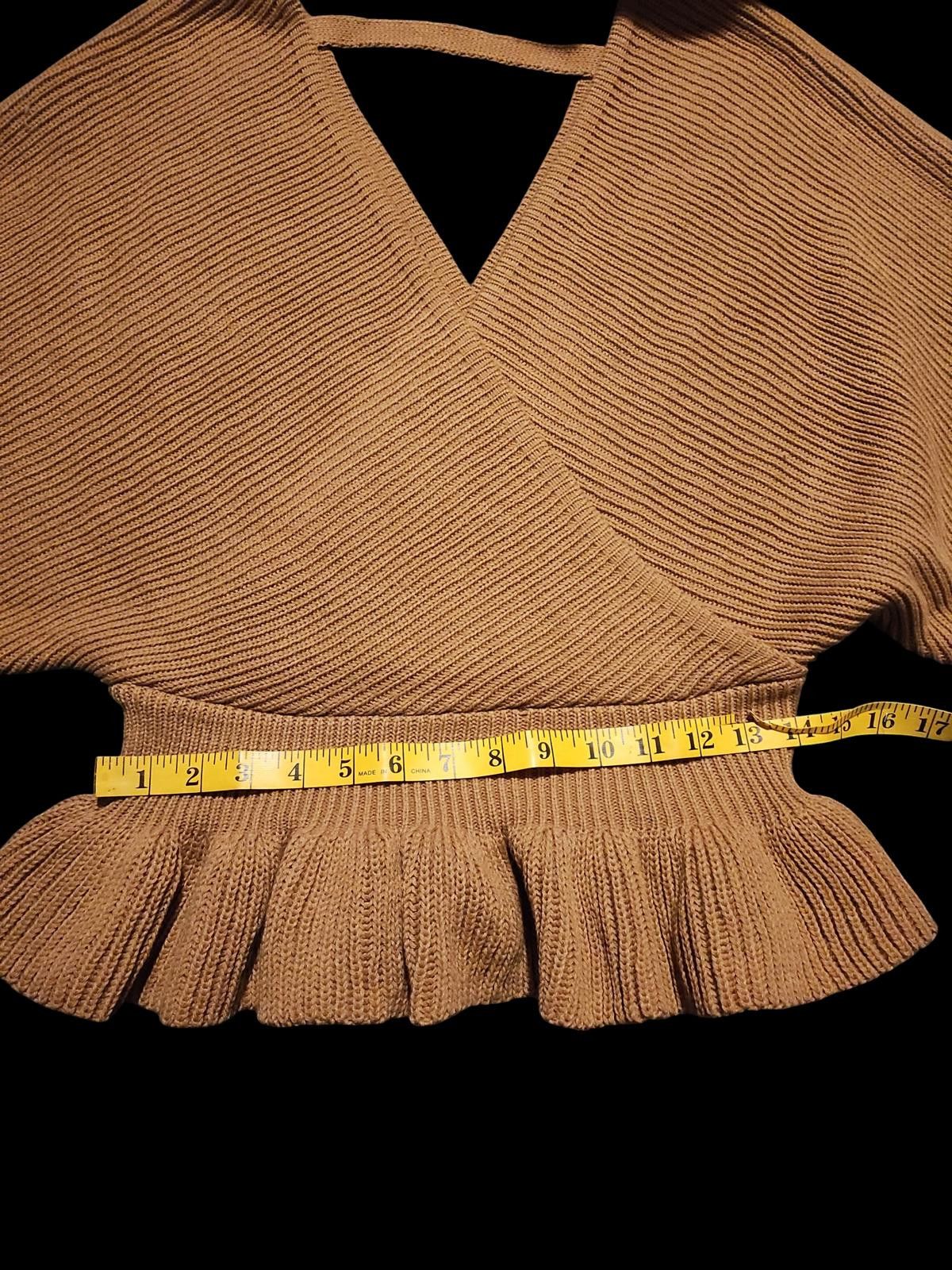Other Peach Love Cozy Chic Wrap Sweater Size S / US 4 / IT 40 - 9 Thumbnail
