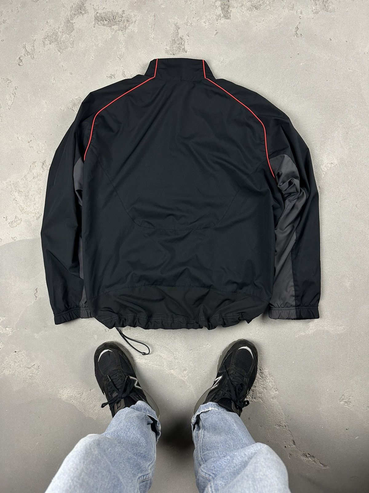 Nike Nike Vintage 90s Y2K Swoosh Track Jacket Size US XL / EU 56 / 4 - 3 Thumbnail