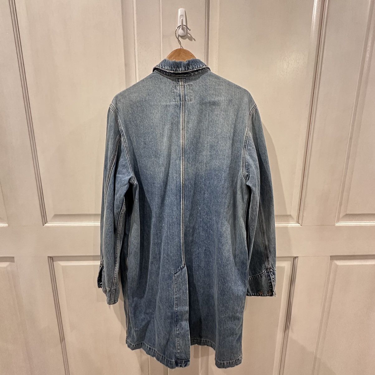 Acne Studios Acne Studios Bla Konst Denim Coat Size US M / EU 48-50 / 2 - 3 Thumbnail