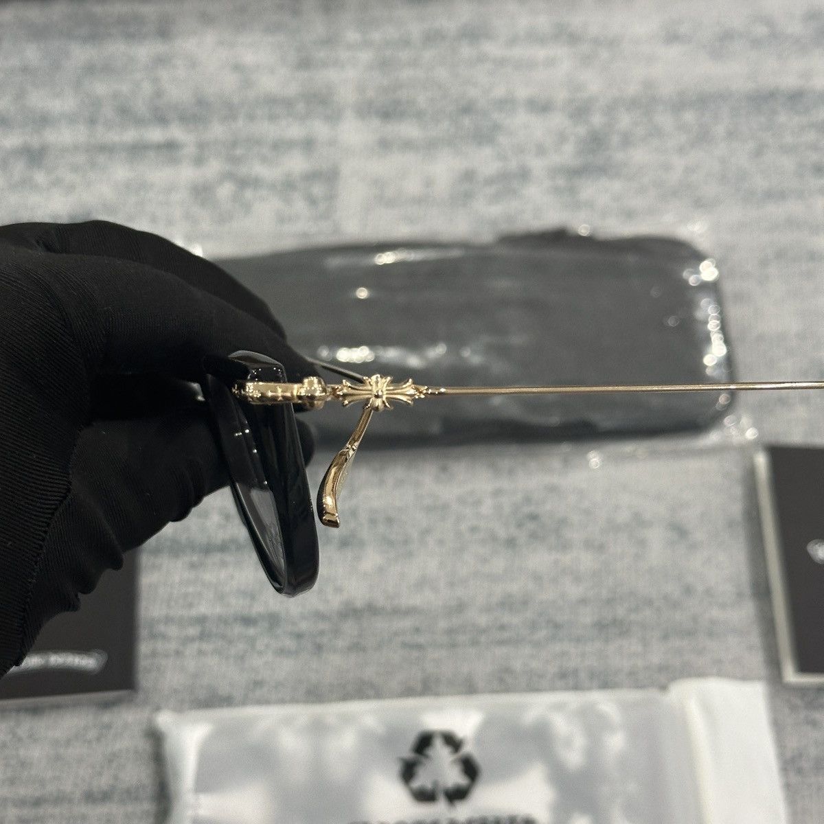 Chrome Hearts CHROME HEARTS NEW LOVER EYEGLASSES Size ONE SIZE - 3 Thumbnail