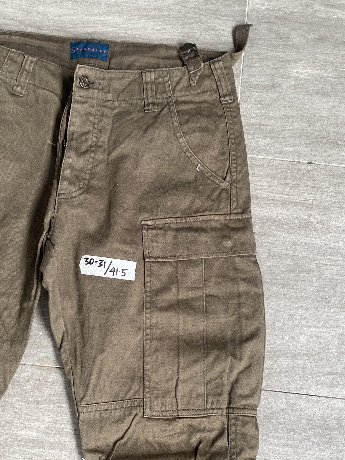 Japanese Brand × RAGEBLUE 🔥STEALS🔥Japanese Brand Rageblue Cargo Pant Size US 31 - 3 Thumbnail