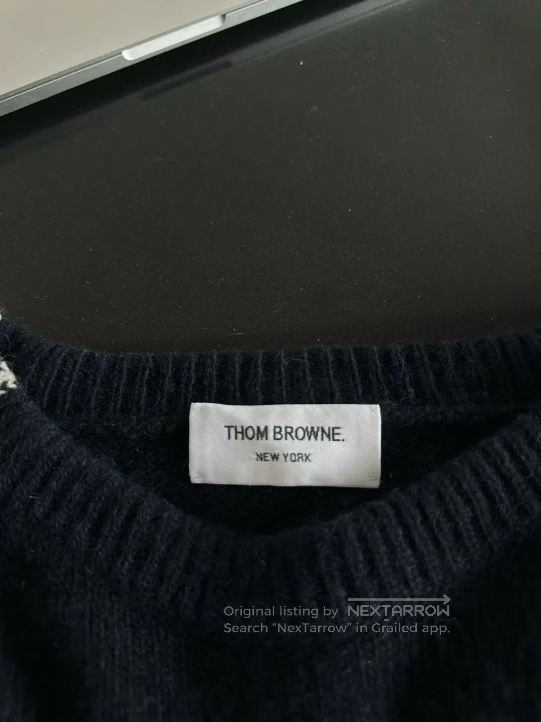 Thom Browne Thom Browne Striped Sweater| Size US XL / EU 56 / 4 - 3 Thumbnail