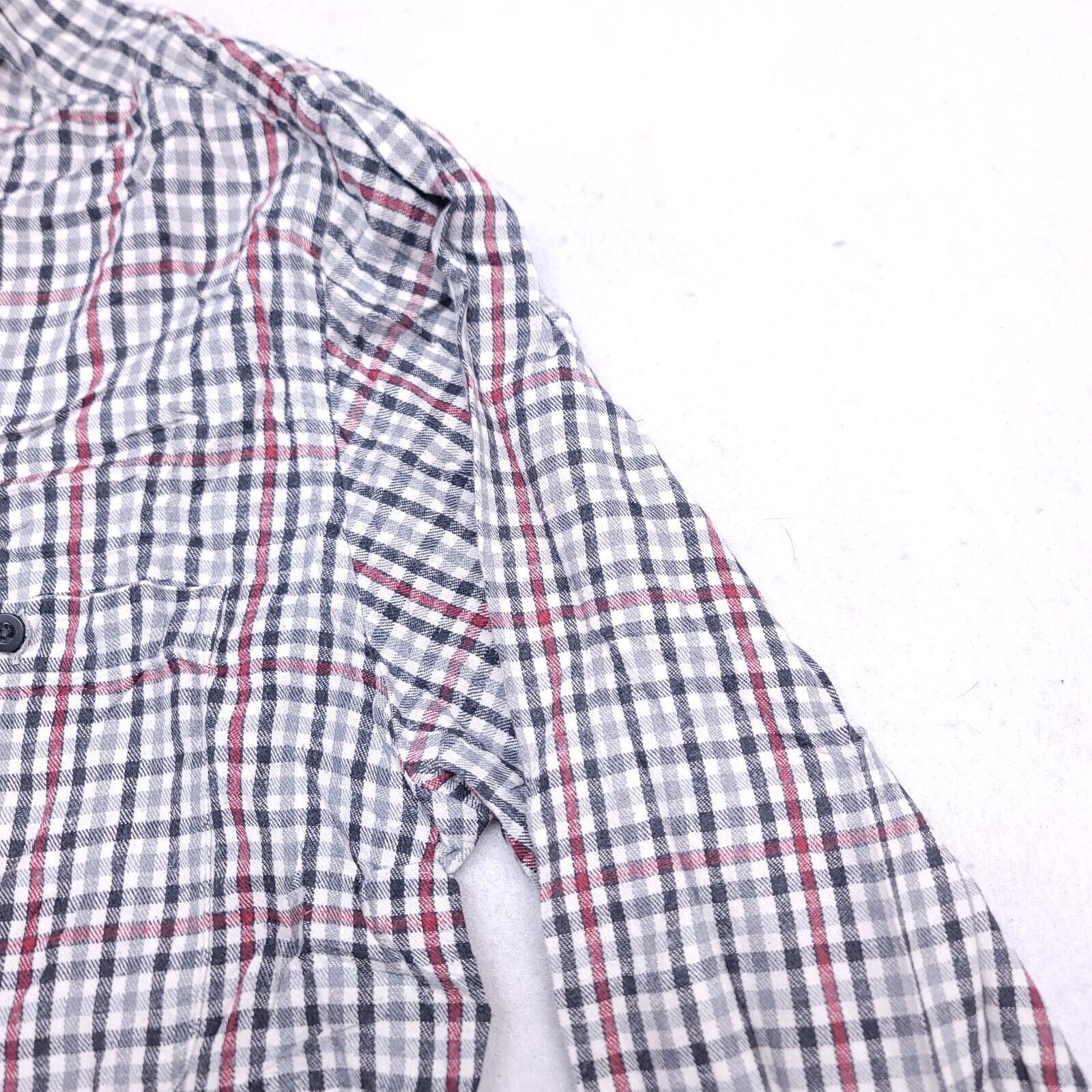 Roundtree & Yorke Roundtree & Yorke Tartan Flannel Shirt Mens Size Medium M Size US M / EU 48-50 / 2 - 5 Thumbnail